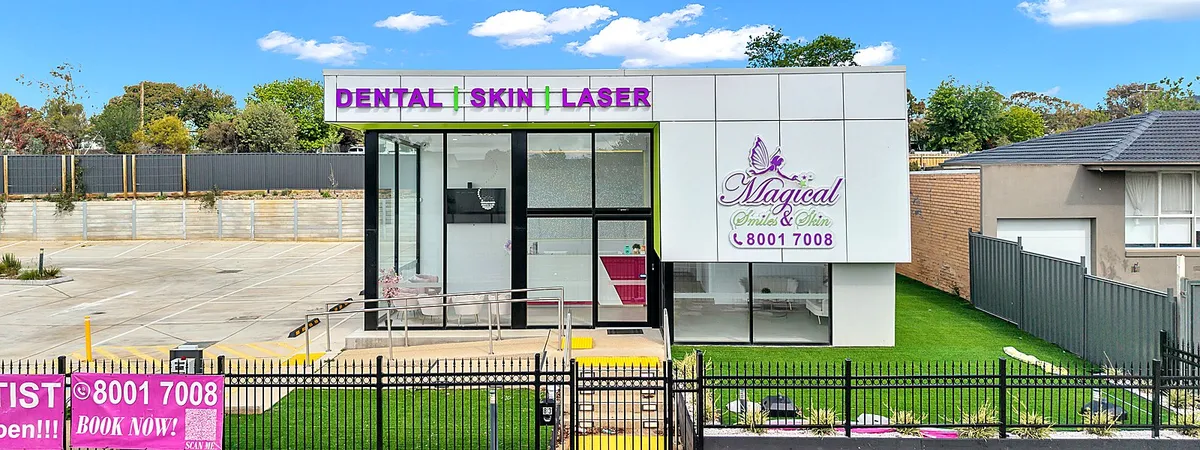 Magical Smiles Bacchus Marsh clinic at 83 Gisborne Road with fairy logo signage