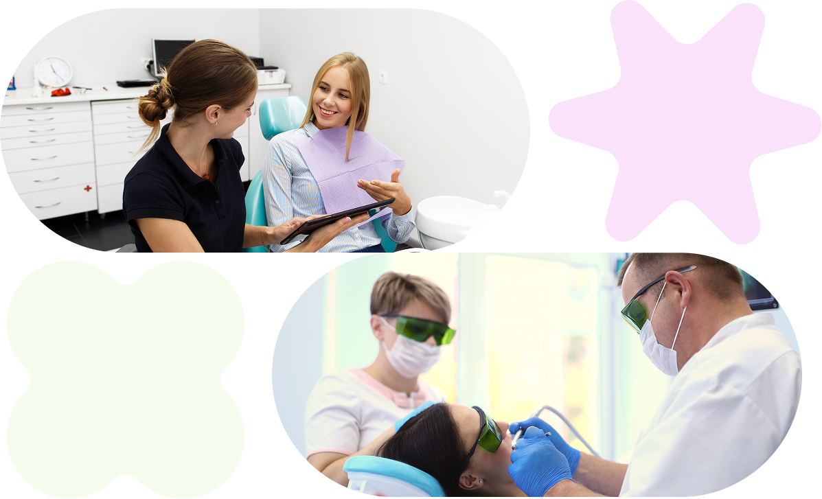 laser gum depigmentation services